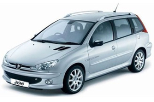 Auto kuka za vuču – Peugeot 206 SW karavan (2002-2007)